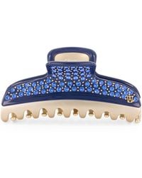 Alexandre De Paris - Plated Crystal-Embellished Claw Hair Clip - Lyst