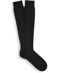 Zegna - Cotton-blend Mid-calf Socks - Lyst