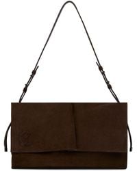 Christian Louboutin - Baggy Large Suede Shoulder Bag - Lyst