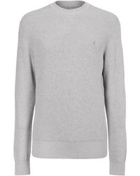 AllSaints - Wool-cotton Aspen Sweater - Lyst