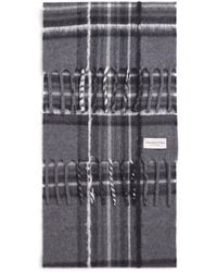 Johnstons of Elgin - Cashmere-Silk Tartan Scarf - Lyst