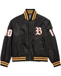 Balenciaga - Varsity Jacket - Lyst