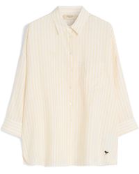 Weekend by Maxmara - Linen Stripe Shirt - Lyst