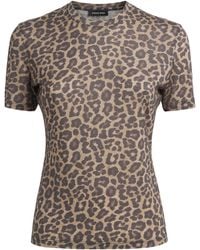 Anine Bing - Leopard Print Sylvie T-Shirt - Lyst