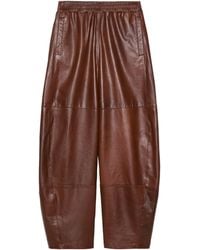 MAX&Co. - Leather Balloon Trousers - Lyst