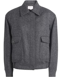 Stella McCartney - Wool Herringbone Field Jacket - Lyst