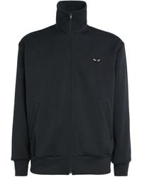 COMME DES GARÇONS PLAY - Zip-Up Heart Sweatshirt - Lyst