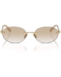 Tiffany & Co. - Metal Sunglasses - Lyst