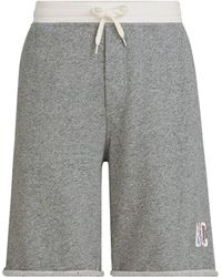 Brunello Cucinelli - Cotton-Linen Athletic Club Shorts - Lyst