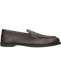 John Lobb - Leather Pace Loafers - Lyst