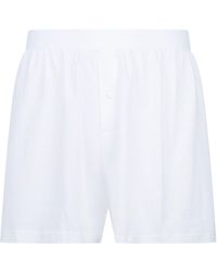 Sunspel - Cellular Cotton Boxer Shorts - Lyst