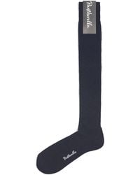 Pantherella - Merino Wool-Blend Ribbed Socks - Lyst