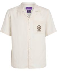 Ralph Lauren - X Wimbledon Silk-Linen Shirt - Lyst