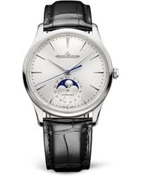 Jaeger-lecoultre - Stainless Steel Master Ultra Thin Moon Watch - Lyst