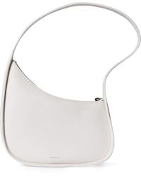 The Row - Half Moon Leather Shoulder Bag - Lyst
