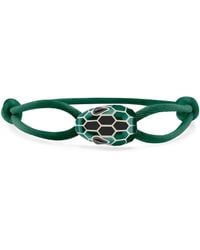 BVLGARI - Serpenti Forever String Bracelet - Lyst