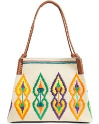Etro - Medium Canvas Libra Shoulder Bag - Lyst