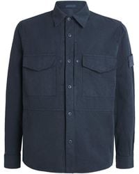 Stone Island - Canvas Ghost Overshirt - Lyst
