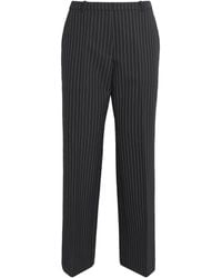 Anine Bing - Pinstripe Wide-Leg Thomas Trousers - Lyst
