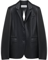 Loewe - Lambskin Split-Back Blazer - Lyst
