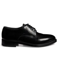 Giorgio Armani - Leather Derby Shoes - Lyst