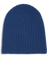 Johnstons of Elgin - Cashmere Ribbed Beanie - Lyst