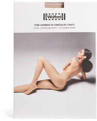 Wolford - Pure Shimmer 40 Concealer Tights - Lyst