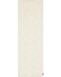 Loewe - Wool-Silk Anagram Scarf - Lyst