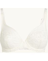 Simone Perele - Embroidered Full Cup Plunge Bra - Lyst