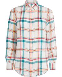 Polo Ralph Lauren - Linen Check Shirt - Lyst