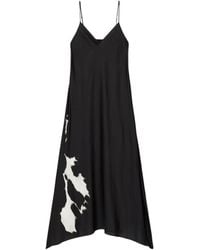 AllSaints - Leona Maxi Slip Dress - Lyst