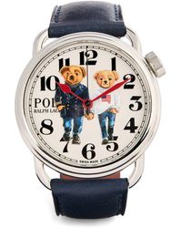 Polo Ralph Lauren - Stainless Steel Ralph And Ricky Bear Watch - Lyst