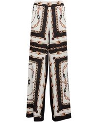 D.exterior - Chain Print Trousers - Lyst