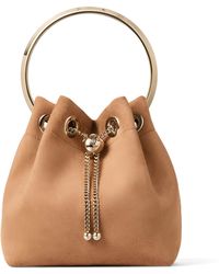 Jimmy Choo - Leather Bon Bon Top-Handle Bag - Lyst