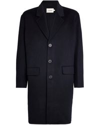 FRAME - Wool Double-Faced Overcoat - Lyst
