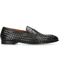 Doucal's - Leather Adler Intreccio Loafers - Lyst