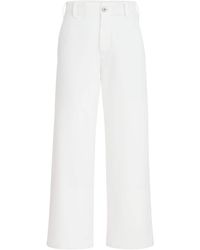 Brunello Cucinelli - Cotton-Linen Gabardine Chinos - Lyst