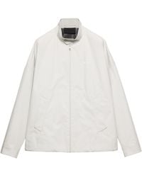 Prada - Technical Fabric Logo Jacket - Lyst