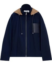 Loewe - Hooded Jacket - Lyst