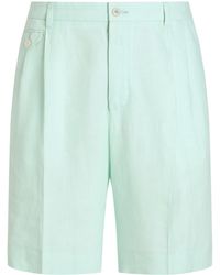 Dolce & Gabbana - Linen Bermuda Shorts - Lyst