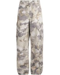Represent - Camouflage Cargo Trousers - Lyst