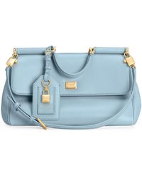 Dolce & Gabbana - Plongé Calfskin My Sicily Top-Handle Bag - Lyst