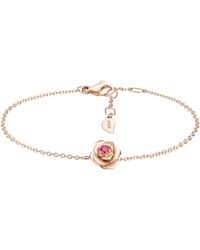 Piaget - And Sapphire Rose Chain Bracelet - Lyst