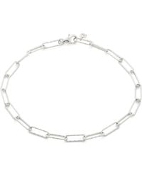 Monica Vinader - Sterling Alta Bracelet - Lyst