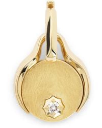 Jade Trau - Mini And Diamond Diana Charm - Lyst