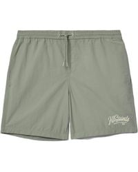 AllSaints - Odyssey Logo Swim Shorts - Lyst