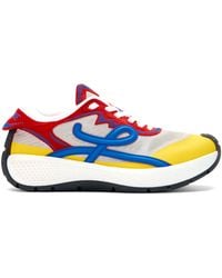 Loewe - Leather Pogo Sneakers - Lyst