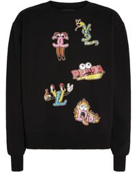 DOMREBEL - Cotton Luxury Brands Sweatshirt - Lyst