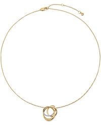 Monica Vinader - Vermeil And Diamond Nura Wrap Necklace - Lyst
