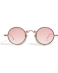 Matsuda - Titanium Round Sunglasses - Lyst